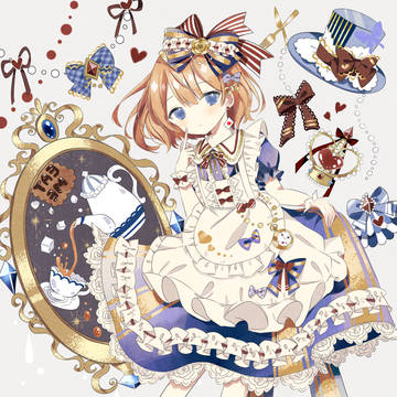 ロリータドレスとアリス
