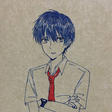 美少年のらくがき
