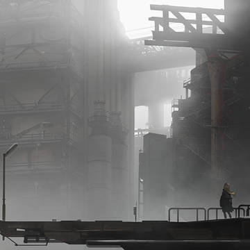 工業地区跡