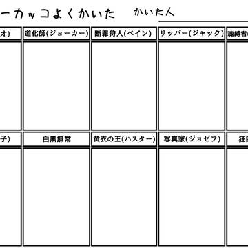ハンターカッコよくかいた