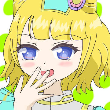 アイコン自分用に描いた南みれぃ
