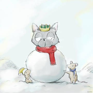雪遊び