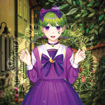 💚 Green and purple 💜