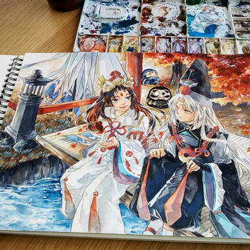 陰陽師 illustrations