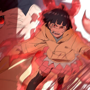 Kyuubi Himawari Uzumaki うずまきヒマワリ