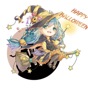 miku&halloween