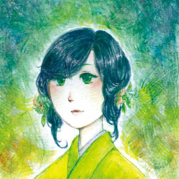 萌黄の着物