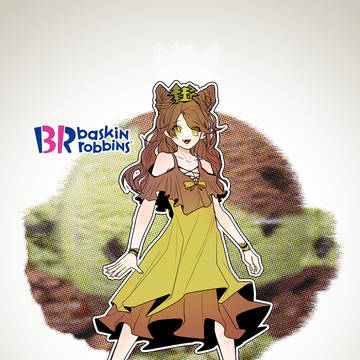 ベスキンラビンス31擬人画の絵