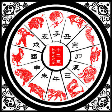 ＜宣伝＞トライバル年賀状【イラストデータ販売始めました】