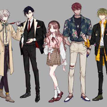 otome game lillust portfolio