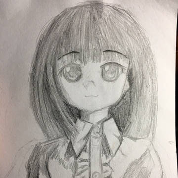 【デッサン】うちのドール、未来ちゃん