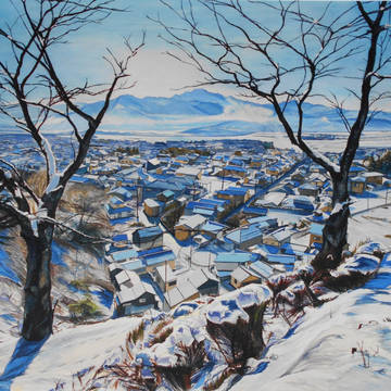東北の雪景色　P50