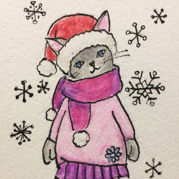 クリスマスこねこ