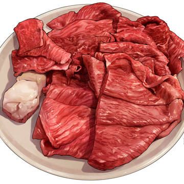 メリー!!お肉(すき焼き用)!!