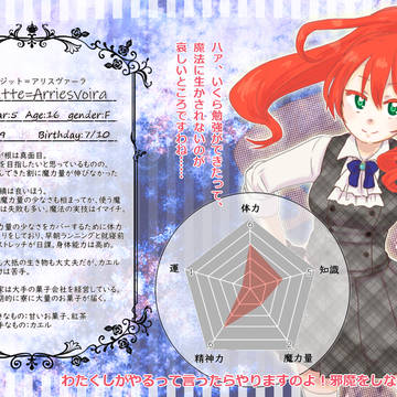 【イス学】ブリジット=アリスヴァーラ【生徒】