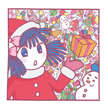 クリスマスの女の子