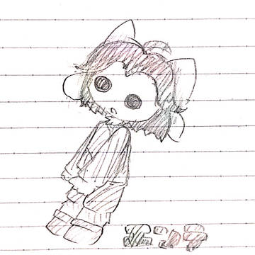 エンテくん落書き