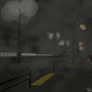 霧の深い夜に