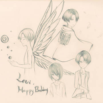 【進撃】【リヴァエレ】2018リヴァイさんお誕生日おめでとう!