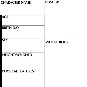 character seat【free use】