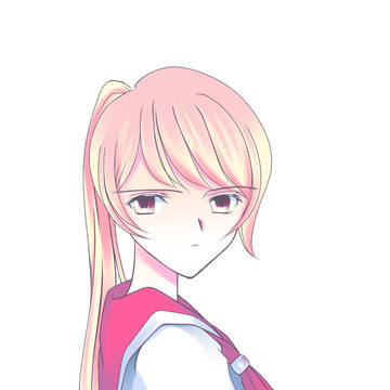 Schoolgirl illust