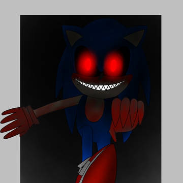 EXE・SONIC(エグゼ・ソニック)描いてみた