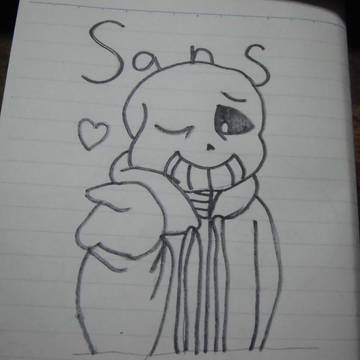 ネットで調べたサンズの画像を描きましたｗ