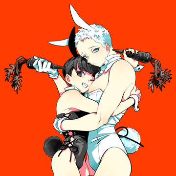 黒白バニー詰め