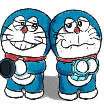 ドラえもんと偽物ドラえもん