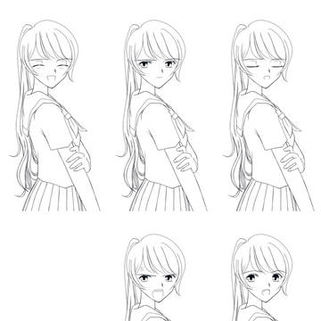 Schoolgirl (visualnovel graphic)