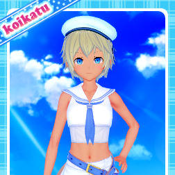 某ゲームの釣り娘