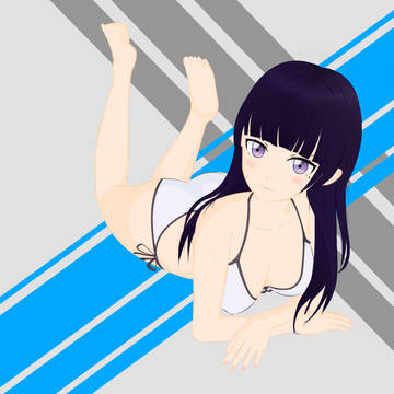 水着の五更瑠璃