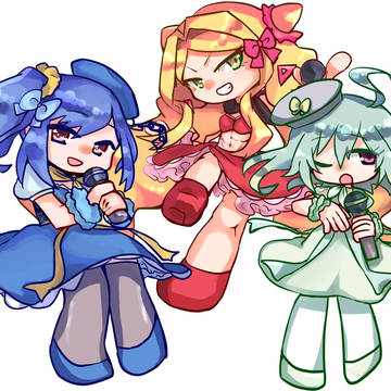 アイドル三人娘！