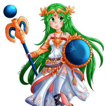Palutena - Kid Icarus Smash Bros