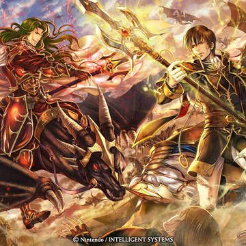 ＦＥ０第15弾「地神に連なる王子キュアン/トラキア王トラバント」