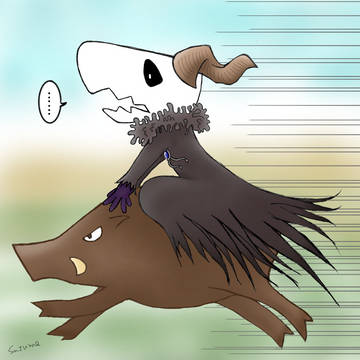 まほよめ年賀+エリアス落書き3