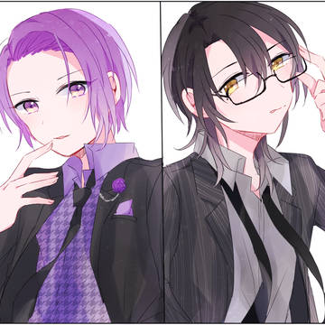 🖤💜②