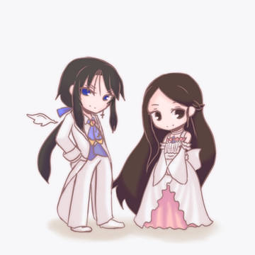 青薔薇の魔術師と白百合の女神