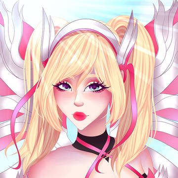 Pink Mercy Fan Art