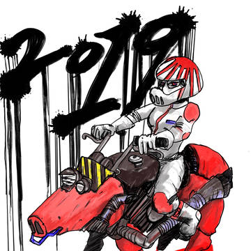イノシシバイク
