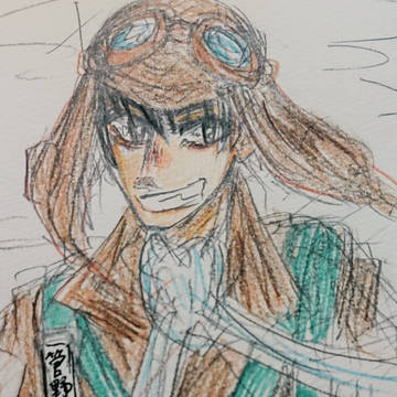 初描き菅野くん