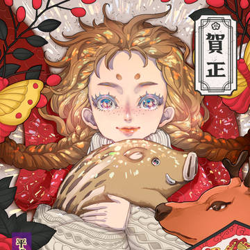 新年明けましておめでとうございます 2019年賀状