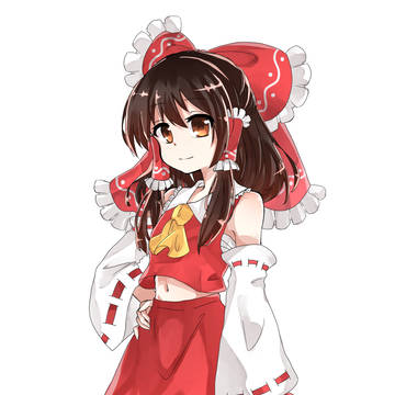 博麗霊夢立ち絵表情差分