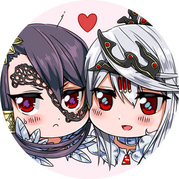 無生と雪鴉（作画：shio塩谷様）