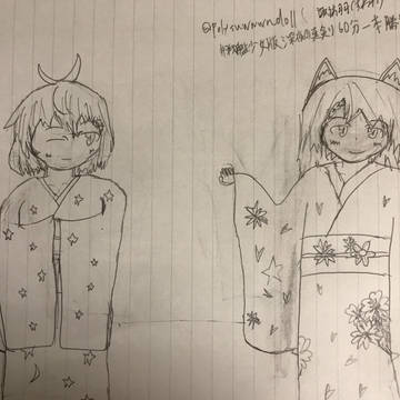 ラフィーと島風