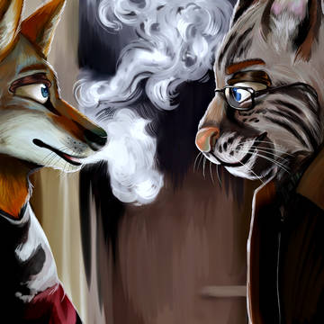 WALT n JESSE as furries