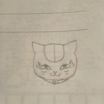 ニャンコ先生　模写