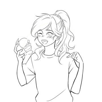 ハンバーガー 彼女