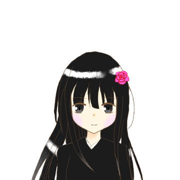 デジタルで描いた絵とか