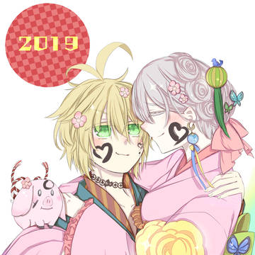 新年お祝いメリエリ